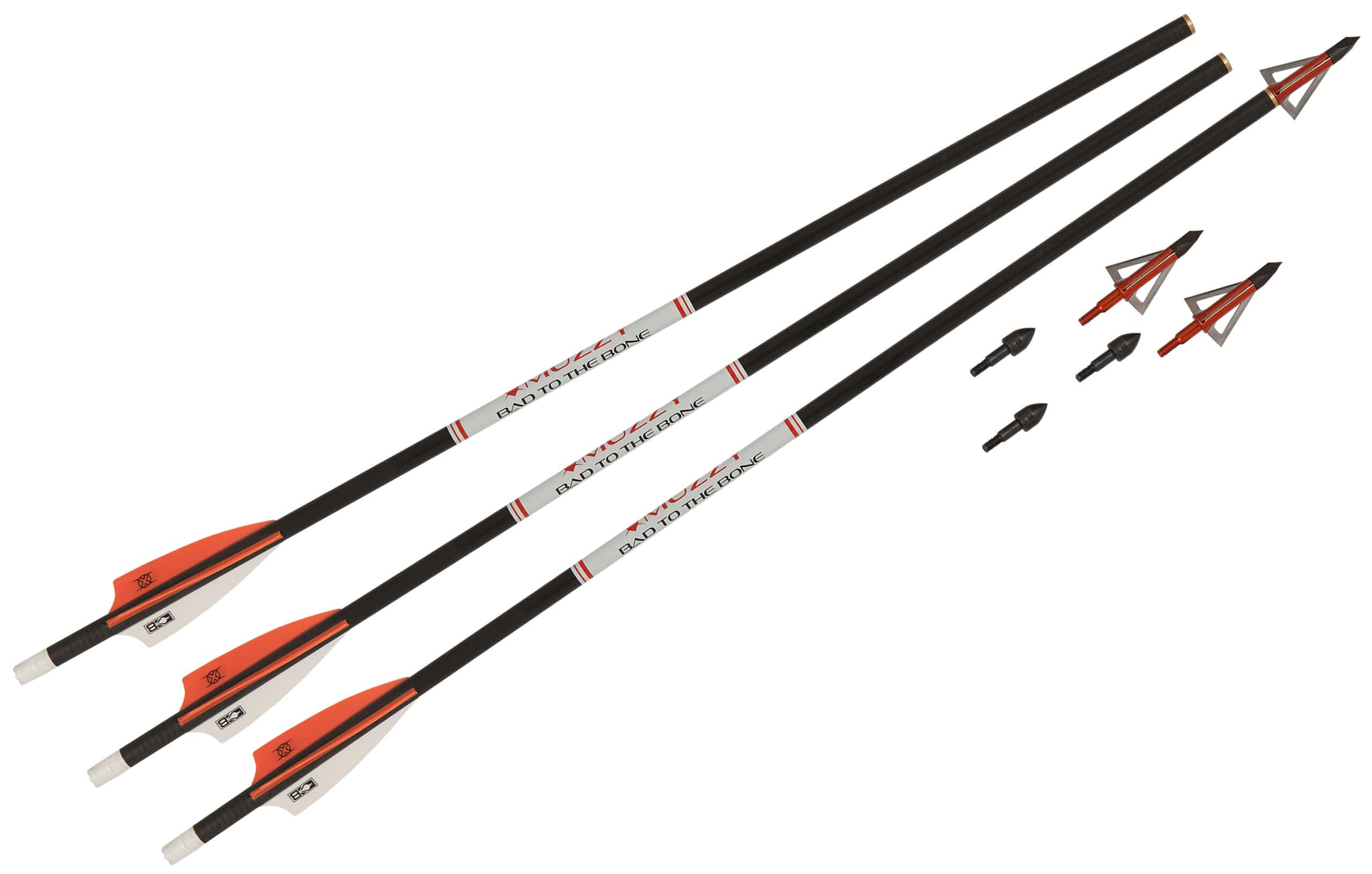 Muzzy Back to the Basics bolt kit for crossbows