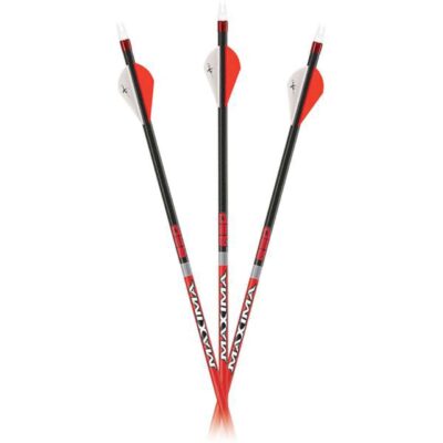Carbon Express Maxima Red arrows in a fan arrangement
