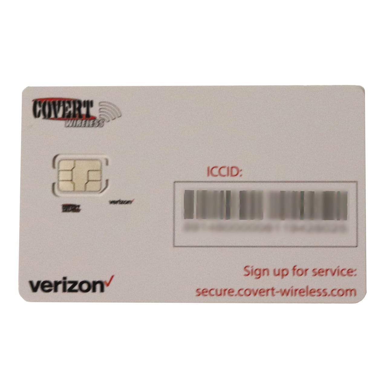 Verizon Micro SIM Card