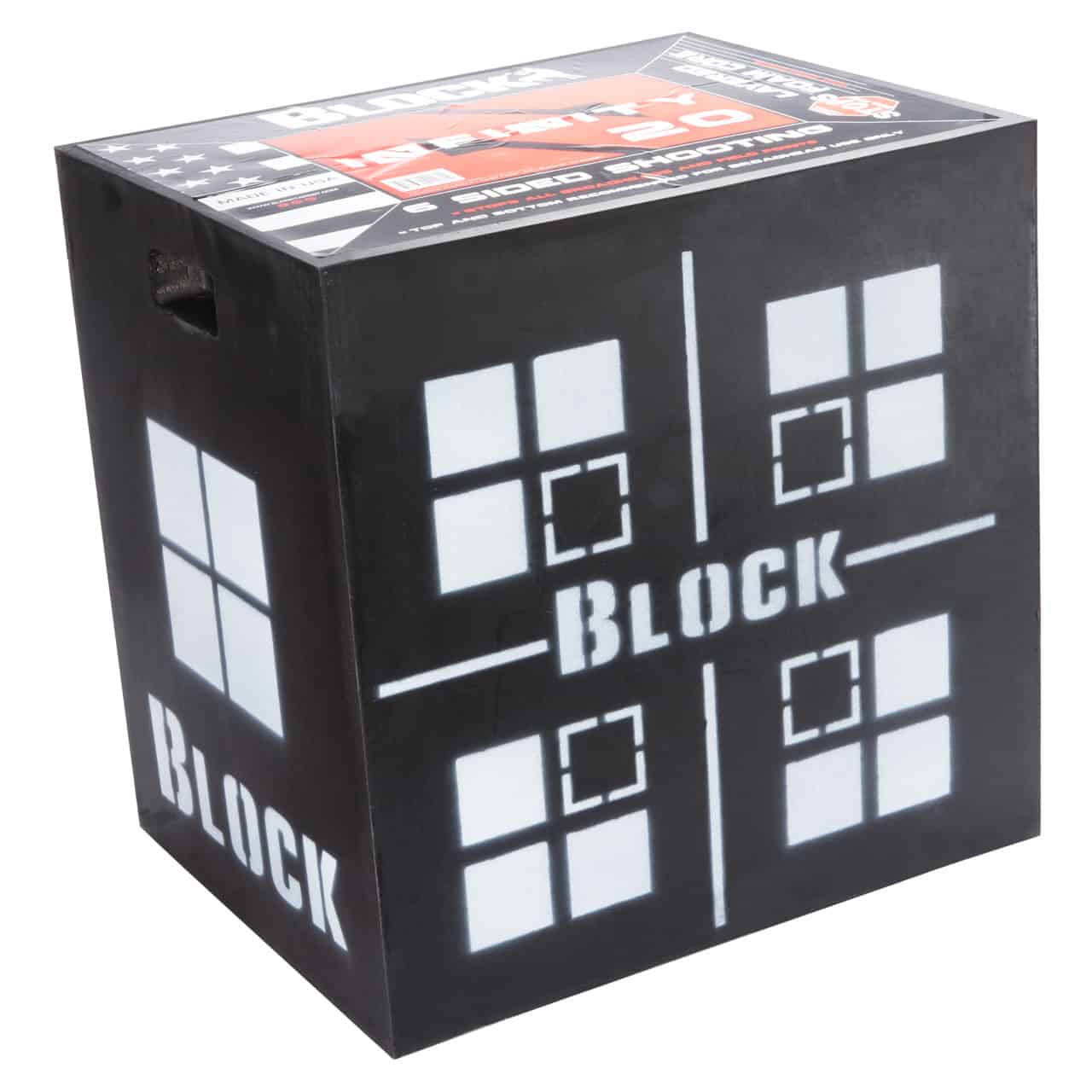Archery shop block target