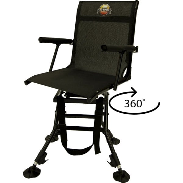 RC-009 DELUXE HUNTING CHAIR W ADJUSTABLE LEGS