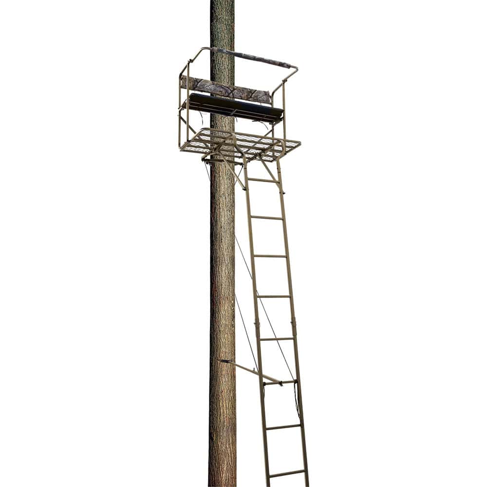 18ft Two-Person Ladder Stand + Full Enclosure Kit Combo