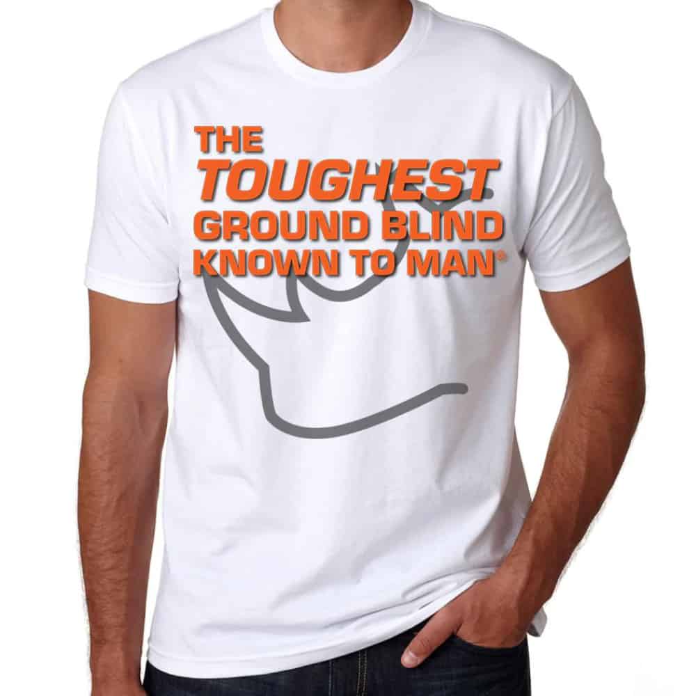 RHINO BLINDS T-SHIRT (WHITE)