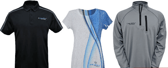 Muzzy-branded apparel