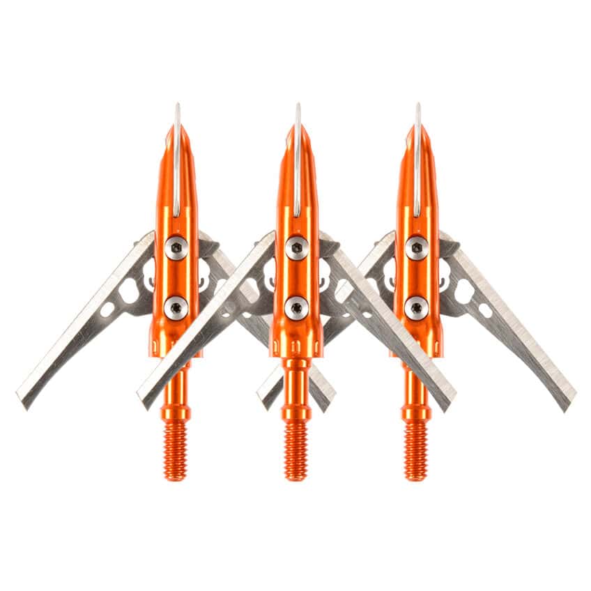 Rage Crossbow X NC. Rage Broadheads