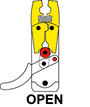 clamp-open