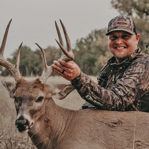 Pro Staff Cody Kelley with downed buck