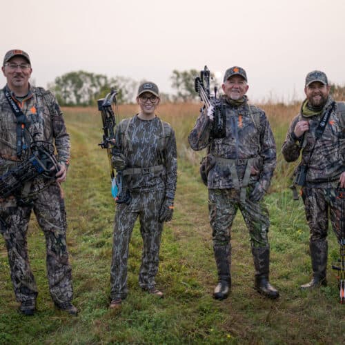 Pro Staff Drury Outdoors group with hunting gear