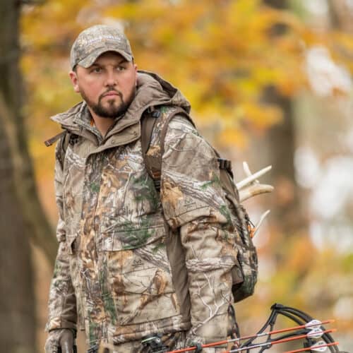 Pro Staff Mike Stroff with hunting gear