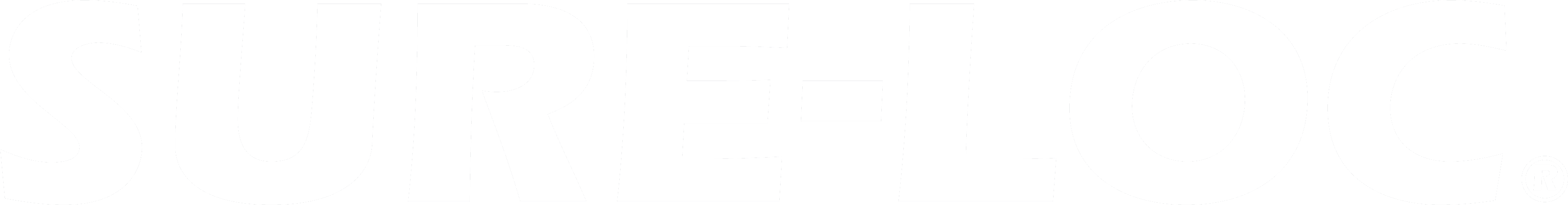 Sure-Loc logo in white