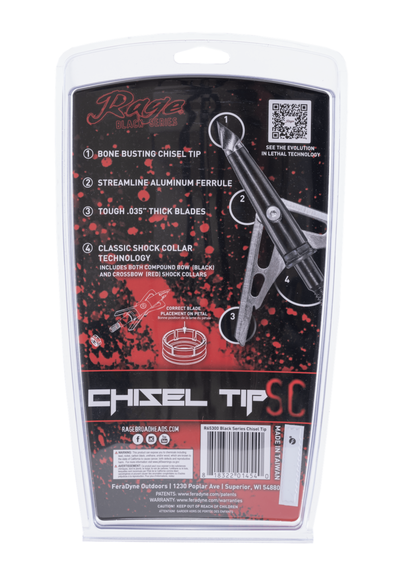 Black Series Chisel 2in 3pk - Image 9