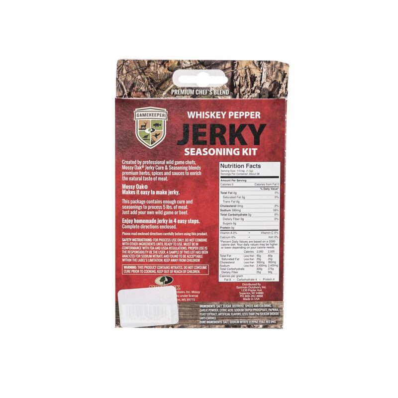 Gamekeeper Jerky Whiskey Pepper Seasoning 5 lb - Image 2