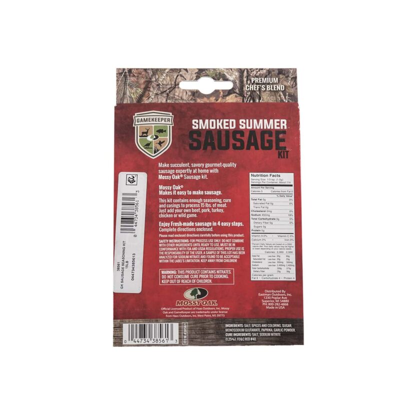 Gamekeeper Summer Sausage Kit 15 lb - Image 2