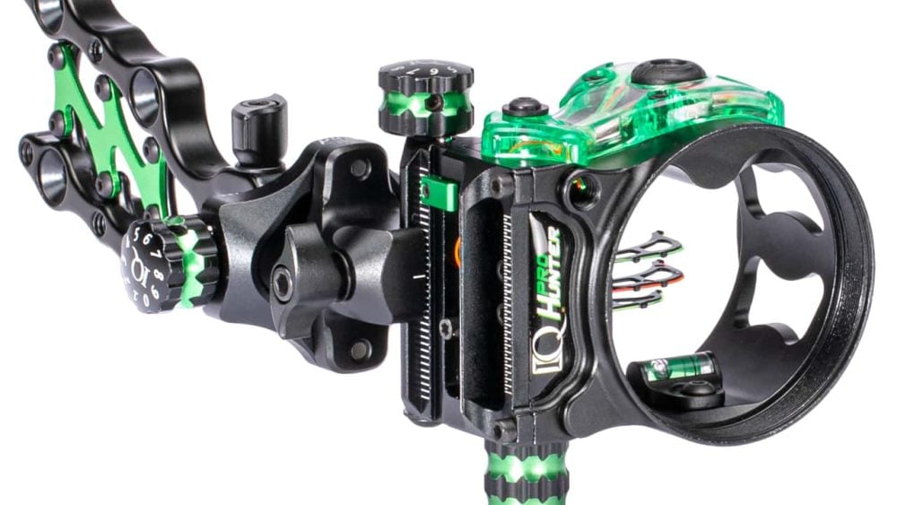 IQ Pro Hunter 3-pin sight in use