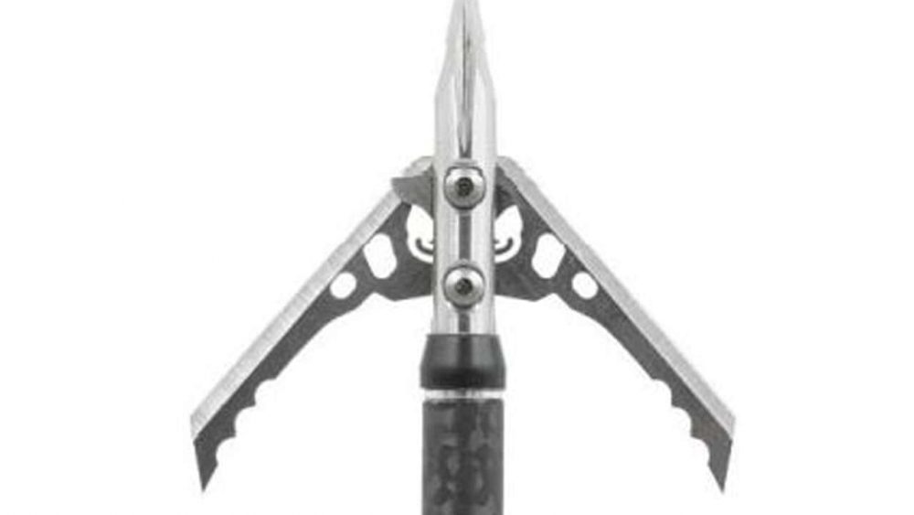 Rage Trypan NC broadhead with sharp blades for maximum penetration